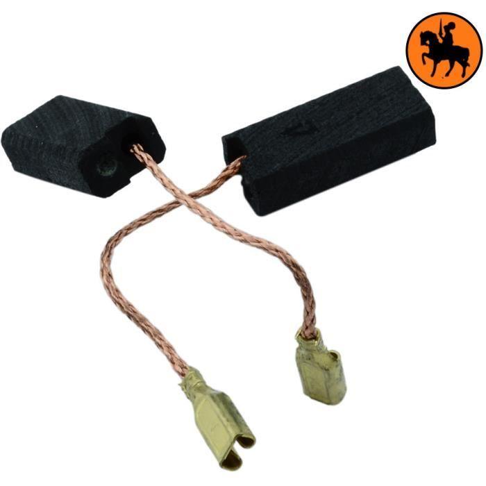 Balais De Charbon BOSCH GWS 7-125 Ponceuse - 5x8x18mm - Avec Arrêt Automatique