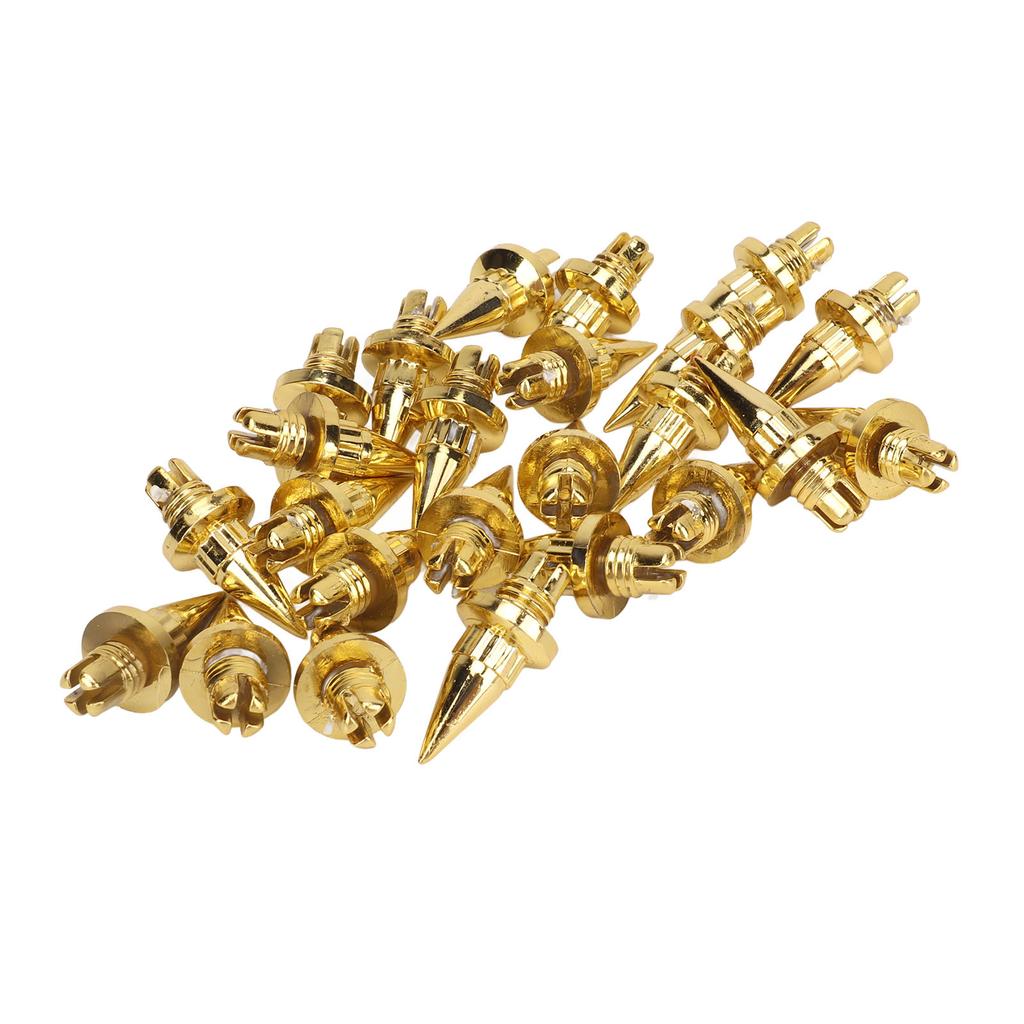 25Pcs Wheel   Rivet Nut Stylish Look Easy Installation Spike Wheel   Lip Rivet Nut for Wheels with Plastic Faux Rivets