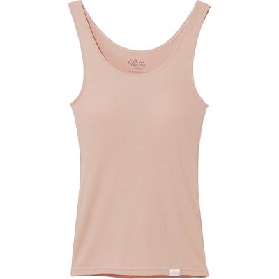ReFa Vital Tech Fugtig Rib Tanktop Camisole LL Lyserød Dametøj