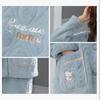 Women's Plus Size Thick Coral Fleece Pajamas - Warm Flannel Homewear for Autumn and Winter