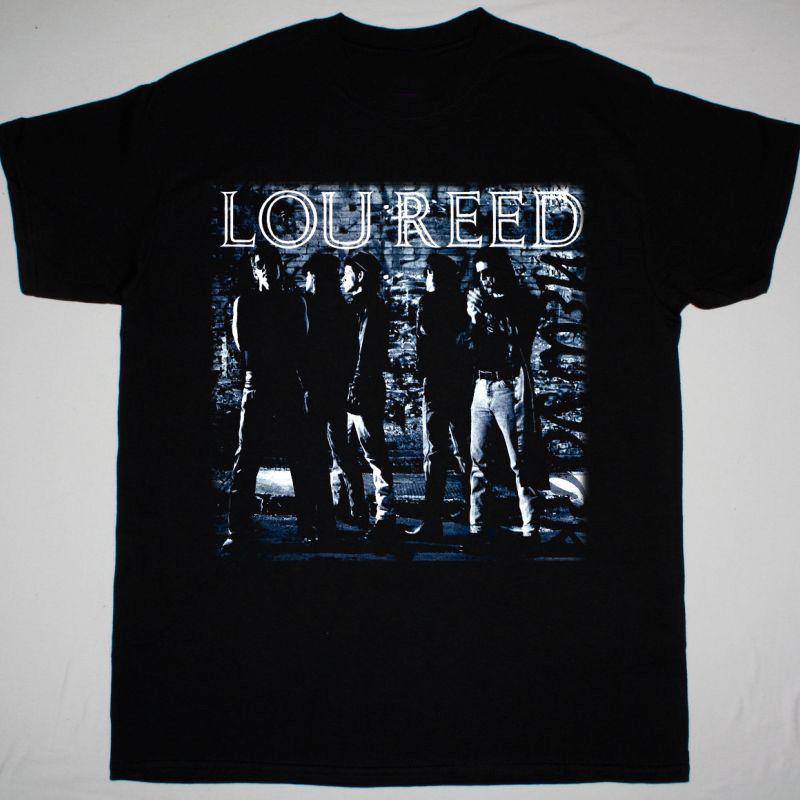 Vintage Lou Reed New York T-Shirt Black Men All size Shirt XXXXL