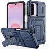 Armored Case for Samsung Galaxy A27 5G, with Camera Shutter, Blue