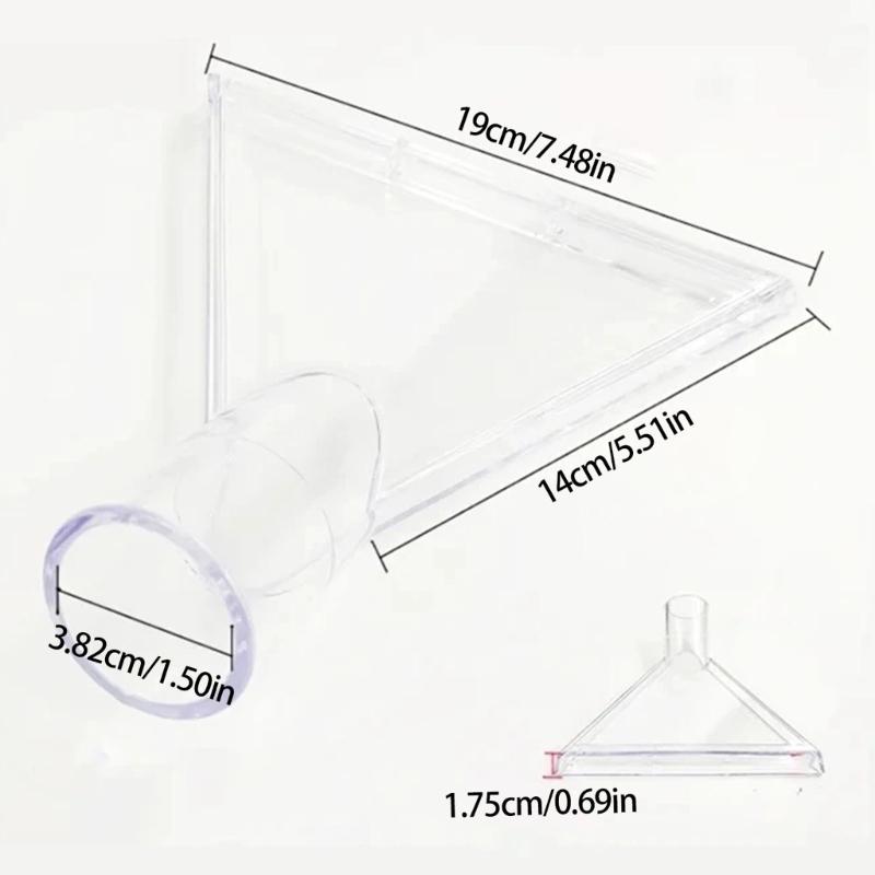 Universal Vacuum Attachment Set Plastic Texture Suitable for Carpet Upholstery and Automatic Detailing Compact Size
