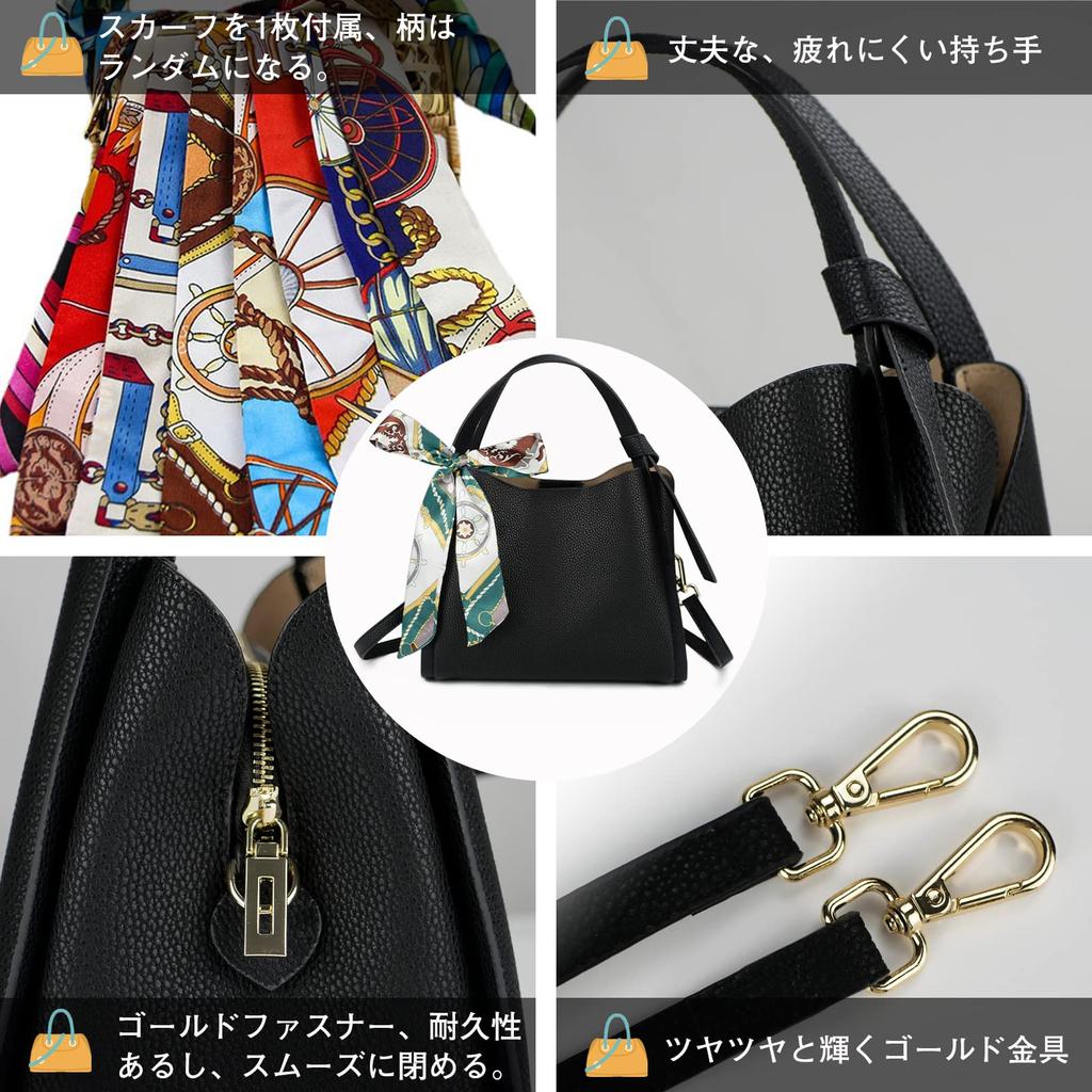 Luxury Genuine Leather Shoulder Leather Formal Includes Ultra High For Commuting to Work or Date [Kyoei-Tech] Women's Handbag, Bag, Bag,