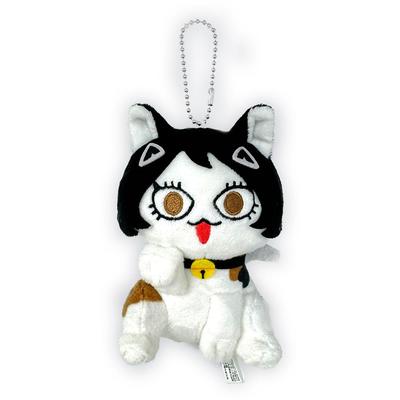 Forbidden Mole Plush Animals, Nekotsuki Family Mascots: Nekotsuki Kyoshiro, Nekotsuki Fujishiro, and Nekotsuki Kyoko, Approx. 12cm (Nekotsuki Kyoko