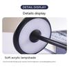 Retro Einfache Schreibtischlampe USB Wiederaufladbar Tragbar 3-Farben-Licht Stufenlose Dimmfunktion Touch Schreibtischlampe Für Restaurant Bar