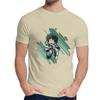 Arrival Hero Academia Midoriya Izuku Deku T Shirt Pure Cotton Graphic O Neck Cartoon Print