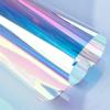 Glass Sticker Sun Shade Film Dichroic Building Stained Tint Glass Blaze Finish Window Decorative Film