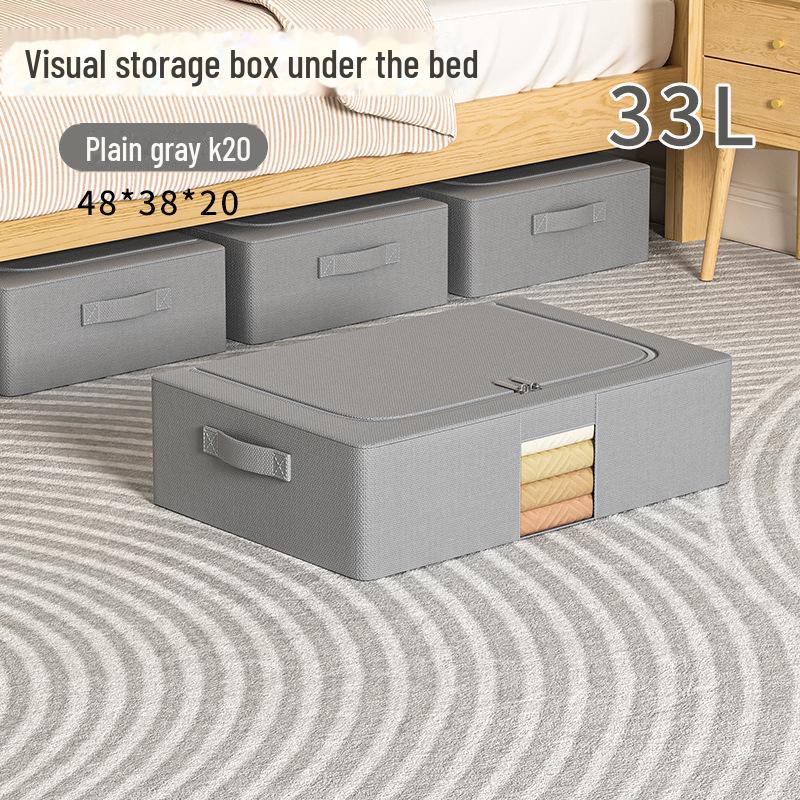 

Ящик для хранения одежды и одеял из ткани Оксфорд под кроватью