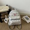 Schoolbag High-end Foreign Style Versatile Backpack Small Lightweight Internet Celebrity Backpack Small Backpack Dual-purpose Ins Korean Backpack