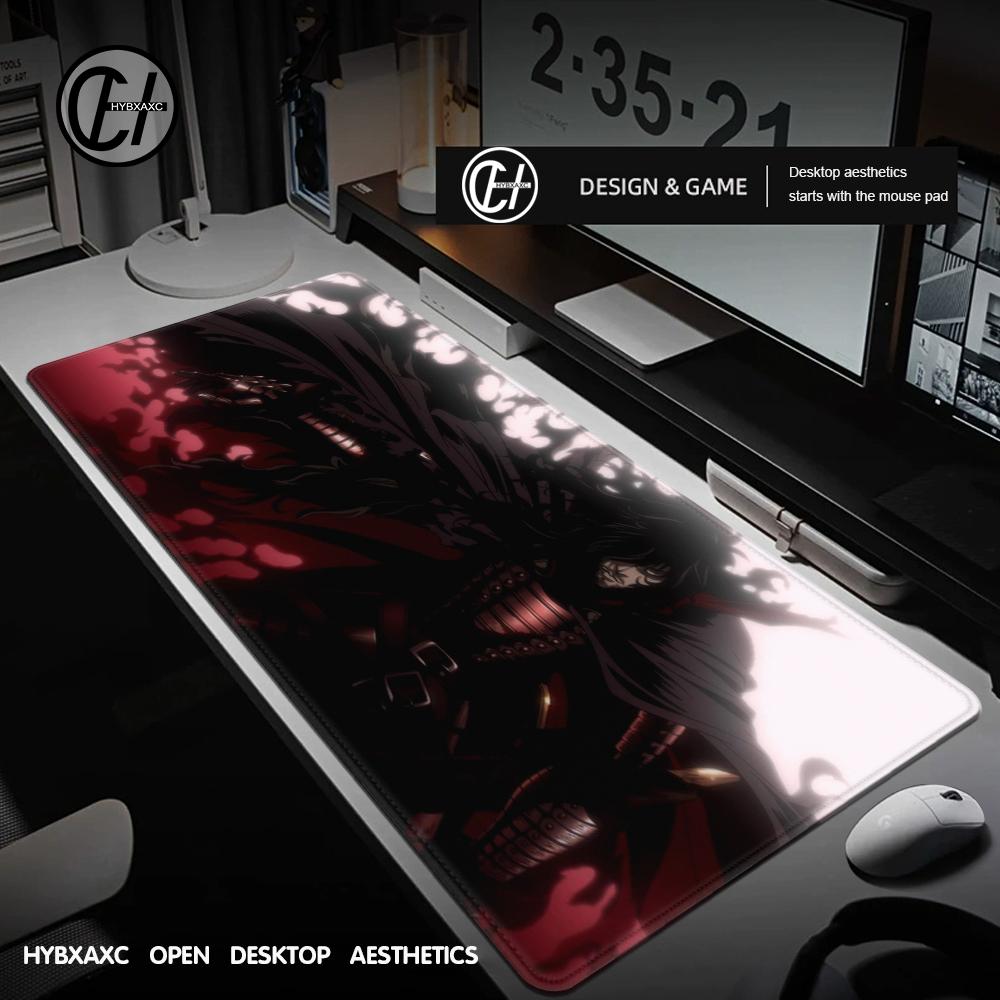 Anime Hellsing Alucard Mousepad Pad Gamer Carpet Computer Mouse Pad Anime Gaming mouse pad High Quality Game Mouse pad gift csgo