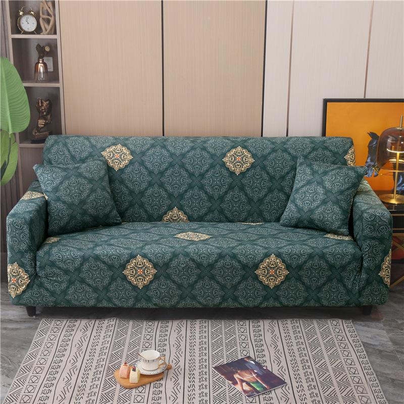 Elastic Lazy Sofa Cover All Inclusive Anti Slip Sofa Cover  Sofa Towel Cover Fabric