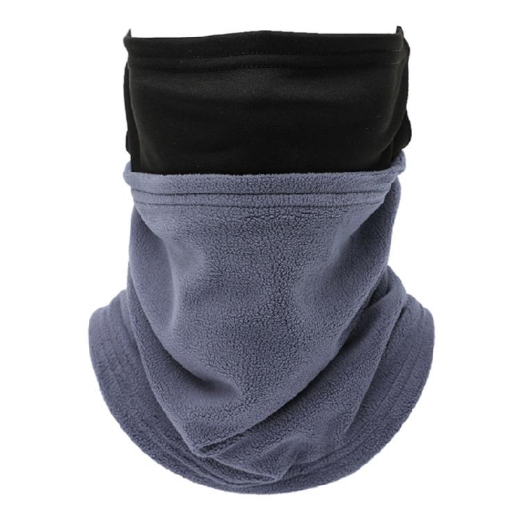 Adult Face Cover Fleece Neck Warmer Winter Windproof Tube Scarves for Skiing