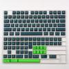 114 Keys Ink Blue Double Shot PBT Keycaps Cherry Profile Custom Keyboard Key Caps for Gateron MX Switches Gaming Keyboards