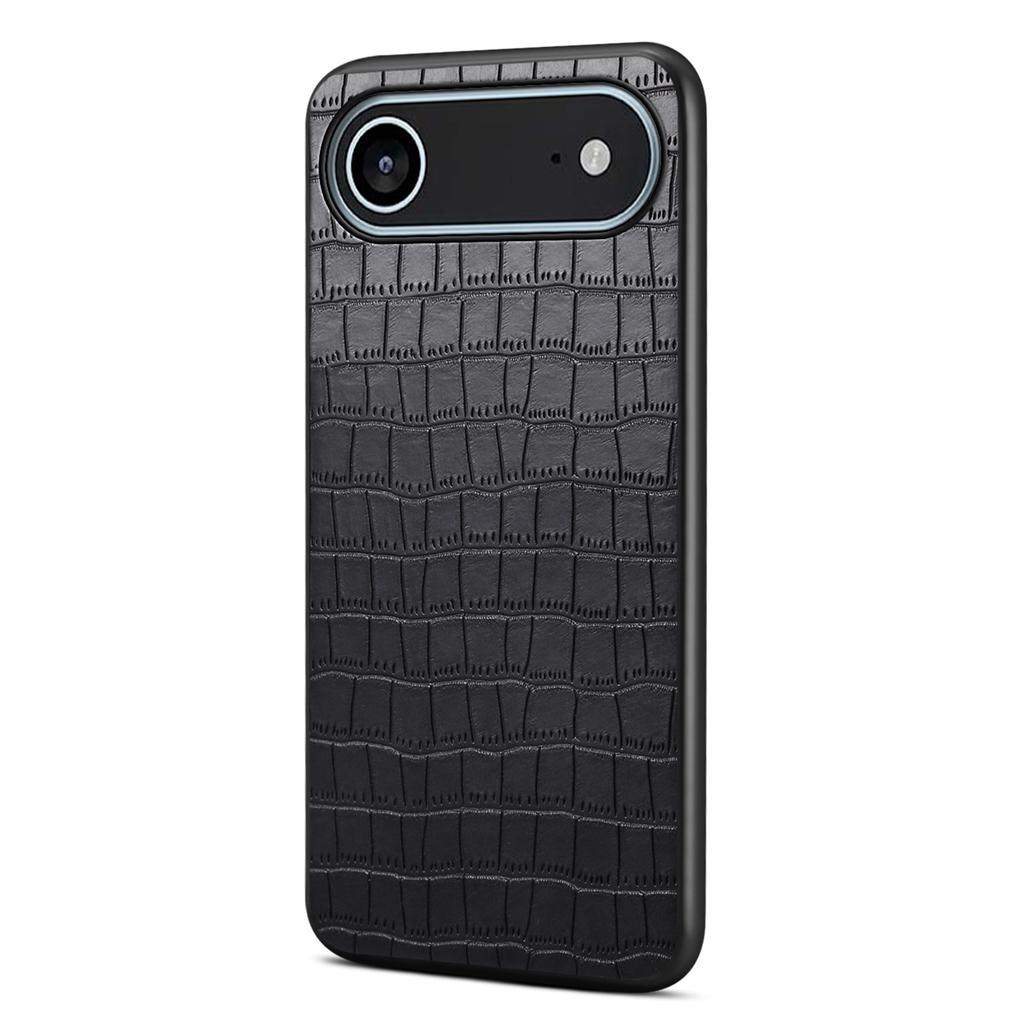 For iPhone Air Case Crocodile Texture Design Leather Slim Back Cover