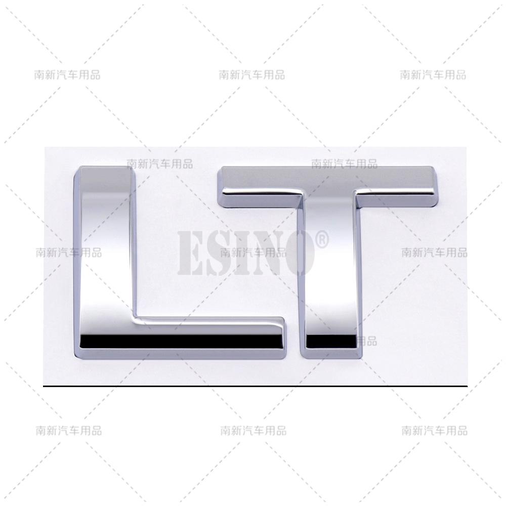 Car Styling LT LS 3D Metal Badge Body Adhesive Emblem Sticker Decal for Chevrolet Silverado Suburban Tahoe Offroad 4X4