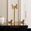 Vintage Design Gold Decorative Easel Butterfly-shaped Display Rack  Living Room Decor