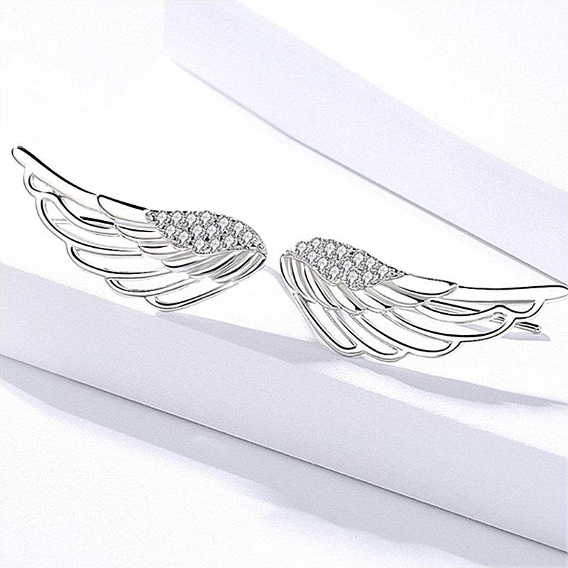 925 Silver Stud Earrings Beautiful Earrings High Quality For Women Earring Wedding Fine Jewelry Accessories Party Gift
