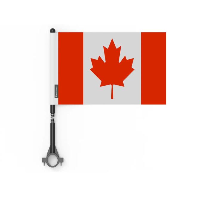 Drapeau - Canada - Vélo - 10 pièces - 14 x 21 cm - Polyester - Extérieur