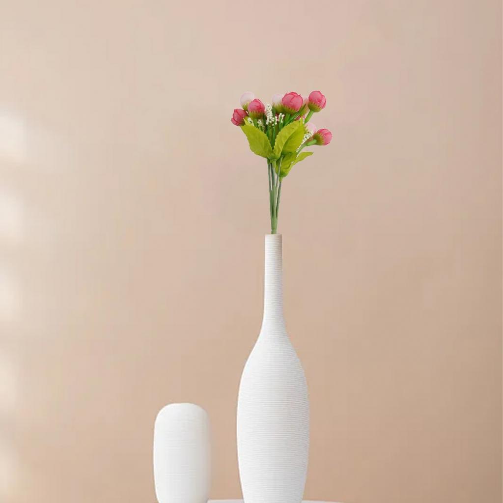 Artificial Rose Small Bud Christmas Decorations DIY