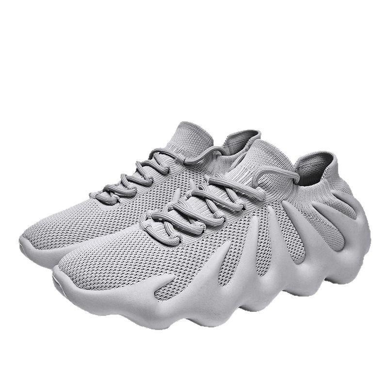 Flying socks shoes women's ins tide summer breathable new octopus shoes women's shoes versatile volcano coconut sneakers