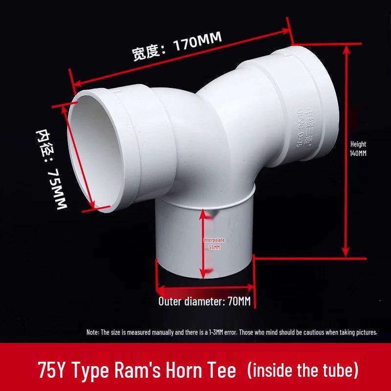 PVC Redukční T-kus s inspekčním otvorem a hrdlem/trnem