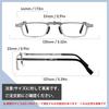 Premium Folding Reading Metal Square with Storage for Travel and Gunmetal [JO] Glasses, Ultra-Thin, Lightweight, Portable, Frame, Unisex, Ultra-Thin