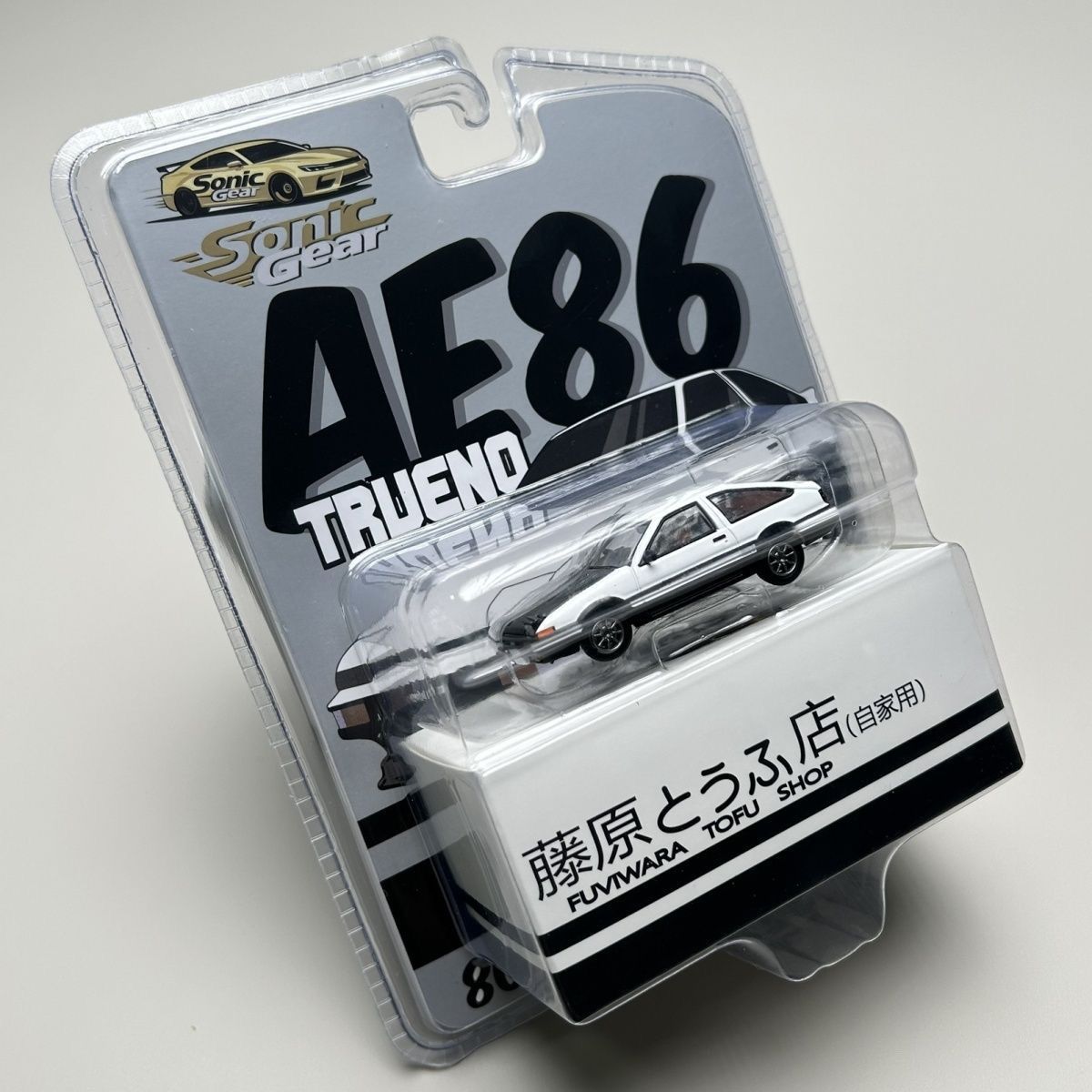 Sonic Gear 1/64 Toyota Ae86 Trueno Super Rennwagen Jdm Diecast Fahrzeug Miniatur Freilauf Räder Sammlung Geschenk Für Kinder Jungen