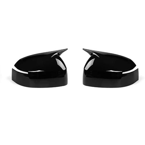 For Hyundai Santa FE MX5 2024-2026 Car Tuning Carbon Fiber Rearview Mirror Decoration Cover Trim Exterior Accessories