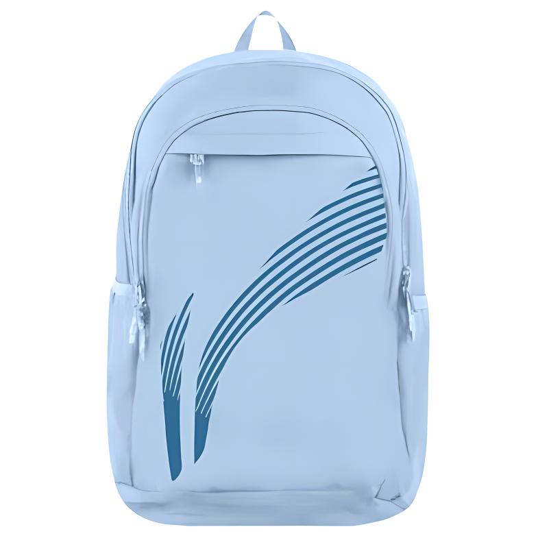 Li Ning Childrens Casual Sports Backpack Kids Backpack Gray Blue YBSU245-3 Sky Blue,Regular