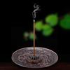 Zinc Alloy Incense Stick   Holder Dragon Pattern   Plate for Bedroom Temple Bronze