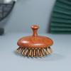 Multi-Functional Wood Therapy Massage Comb Scalp Head Massager Natural Sandalwood Circular Tooth Guasha Scraping Body Massager