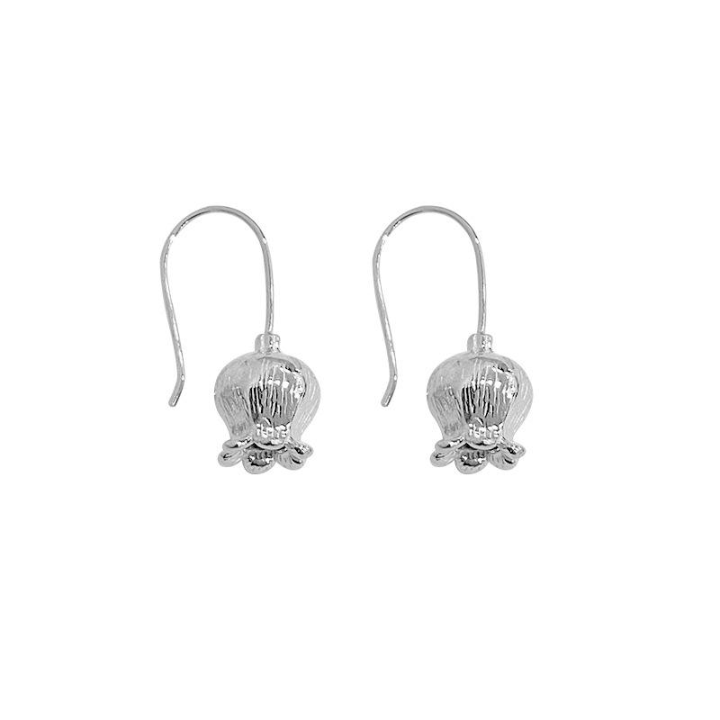 Elegant Lily of The Valley Ear Hook for Women's Light Luxury New Chinese Niche Design New Earrings