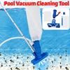 Portable Pond Vacuum Jet Underwater Vacuum Cleaner with Handle Swimming Pool Disinfection Suction Head Cleaning Brush Tool