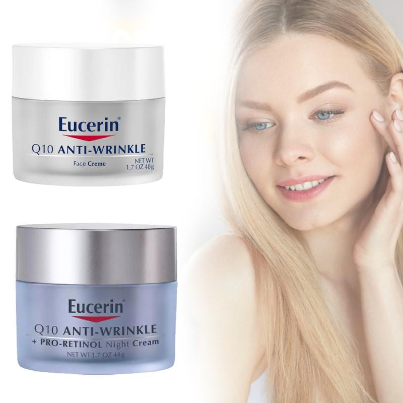 Eucerin Q10 Gesichtscreme Feuchtigkeitsspendende Straffende Creme Für Alle Hauttypen 48g