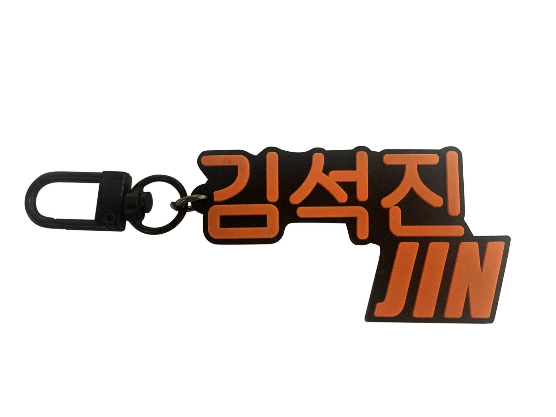 

JIN Keychain Strap Hangul Rubber Charm [LIBERTY-M]