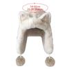 Thick Winter Cap Plush Ushanka Fur Hat Outdoors Earflap Bonnet  for Men Women