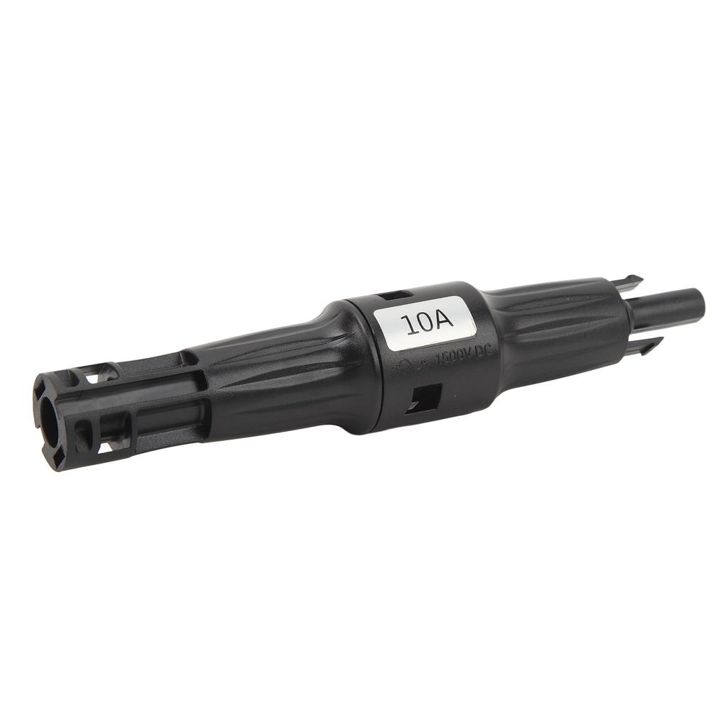 1500V 10A PV Inline Fuse Holder Male Female Solar Fuse Connectors Waterproof Anti Backflow for Solar Panels