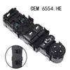 High Strength Driver Side Window Control Raising Switch Glass Elevator Button Regulator Suitable for 6554.HE 9651464277