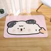 Cartoon Pink Cute Rabbit Bear Dog Floor Mats Home Laundry Rug Carpet For Living Room Decor Lounge Area Antislip Foot Mat Doormat