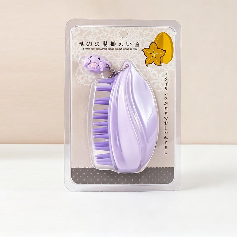 1pcs Silicone Scalp Brush Hair Washing Massager Comb for Sensitive Scalp Care and Daily Shower Routine