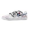 Nike Court Vision 1 Timeless Night Abrasion Resistant Low Top Skateboard Shoes Men's White Red Blue DH2987-101(Team529-)