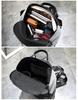 BUKESIYI Women's Mini Backpack, Large Capacity, Waterproof, PU Leather, Gray, JP78110