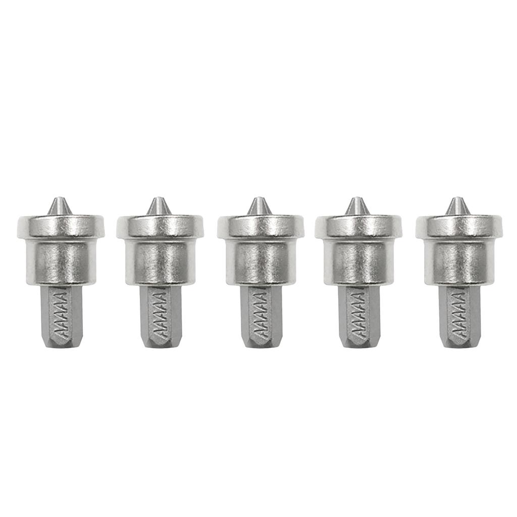 5pcs1/4” Positioning Screwdriver Bits Drywall Screw Bits 25/50mm Setter Dimpler Magnetic Hex Shank Bit Holder Plasterboard Screw