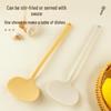 Long Handle High-Temperature Resistant Silicone Spatula for Non-stick Pans