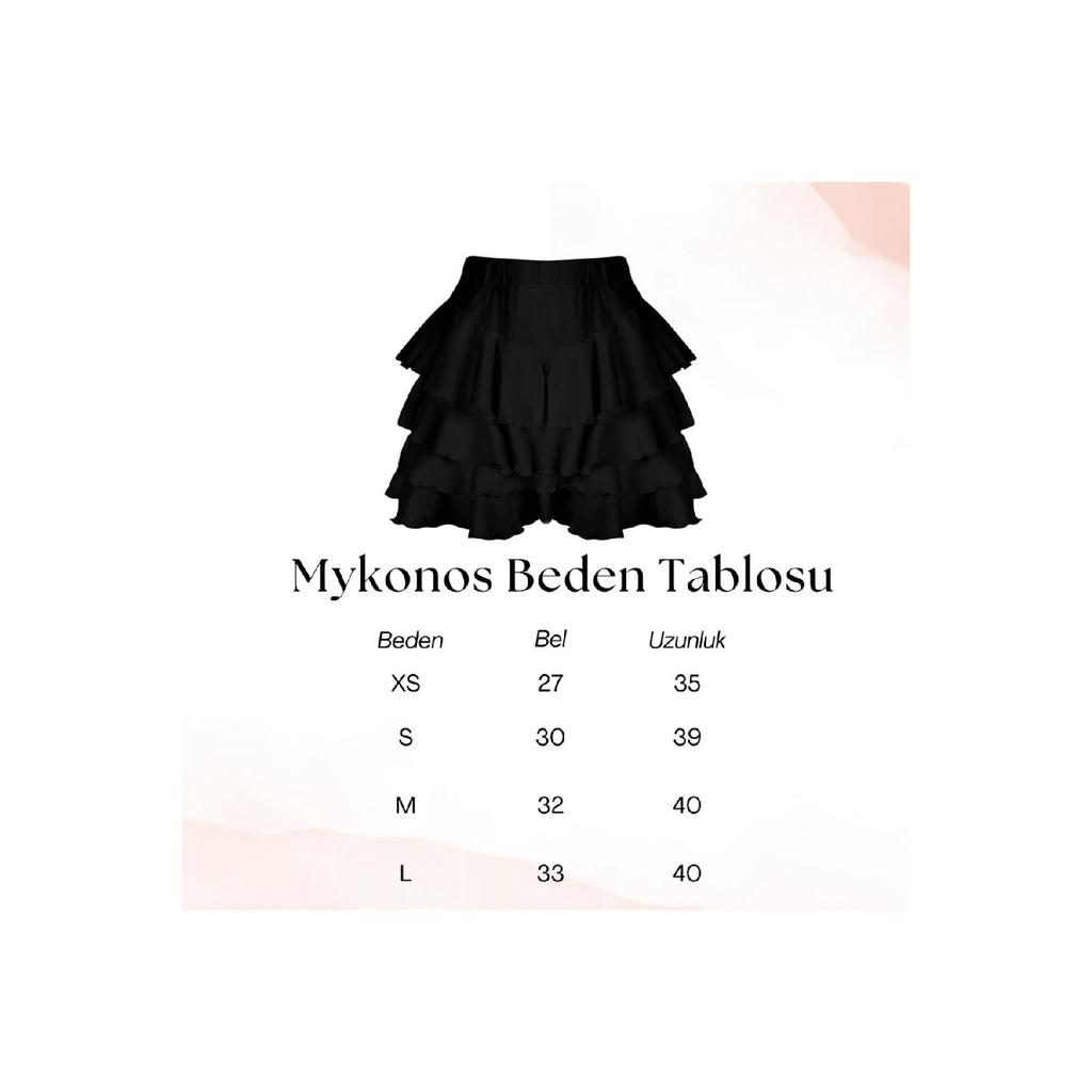 Mykonos Claret Red Skirt