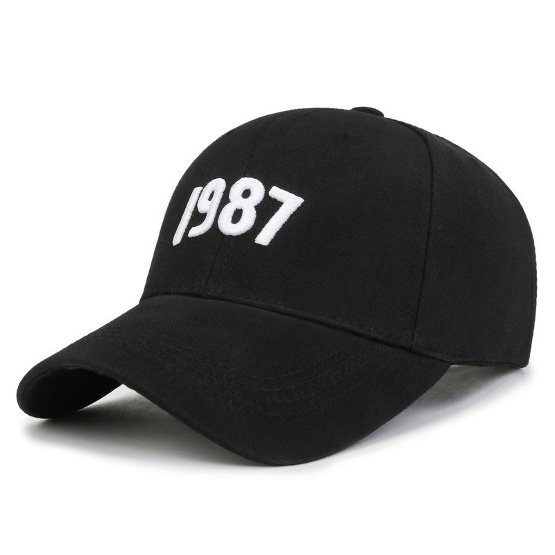 Four Seasons New Cap Children's Summer Hard Top Sunscreen 1987 Baseball Cap Men's and Women's