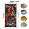 Horse Large Size Diamond Painting New Collection Animals Diy Full Drill Rhinestone Embroidery Mosaic Cross Stitch Kits