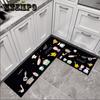 Küchenteppich Nordischer Stil Wasseraufnahme Heimdekor Teppiche Bereich Bodenmatte