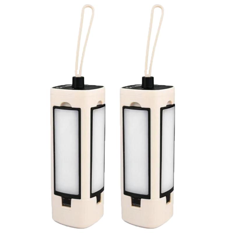 Folding Outdoor Camping Light Portable Rechargeable Hanging Tent Hanging Lantern with Battery Display Emergency Car Outdoor Lamp